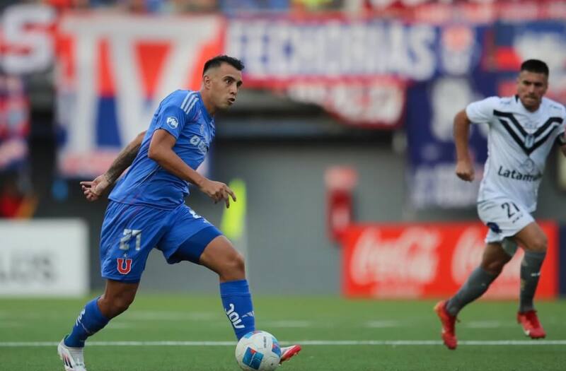 El emotivo gesto que tuvo el Tucu con Lucas Di Yorio en la U. Foto @rodriicontreras.