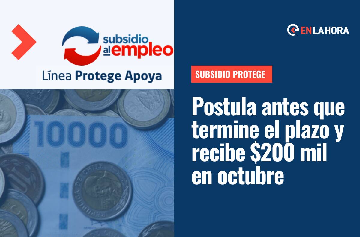 Subsidio Protege: Revisa si cuentas con los requisitos para recibir el pago de $200.000 en octubre