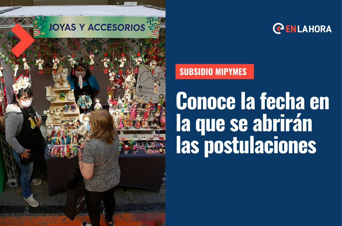 Subsidio Mipymes: Esta es la fecha en la que comenzarán las postulaciones al beneficio de $22.000