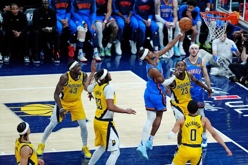 superó a Oklahoma y habrá Juego 7 en las Finales de la NBA. Foto: EFE.