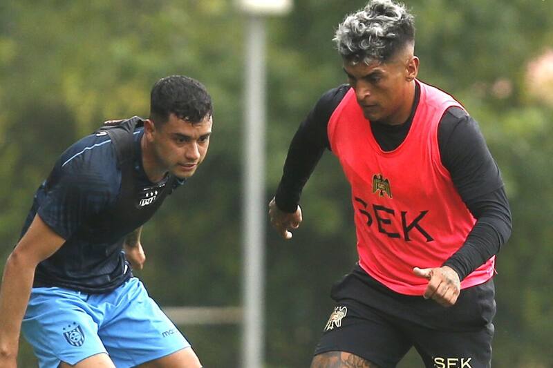 durante el amistoso entre Unión Española y Huachipato. Foto: Unión Española.