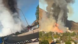 Explosión en Renca deja incendio de gran magnitud: Qué se sabe, heridos y rutas cortadas