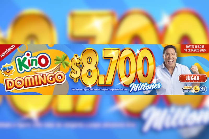 Este es el pozo acumulado para el domingo 16 de marzo.