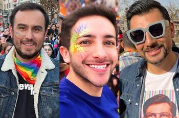 "Caminando al futuro": César Campos, Hugo Valencia, Andrés Caniulef y más famosos asistieron a la Marcha del Orgullo 2022