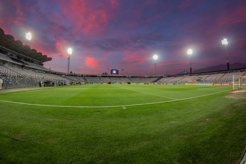 Vista panorámica del Estadio Monumental 2025.