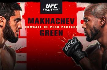 UFC Fight Night: hora y dónde ver el combate entre Makhachev vs Green por TV y online