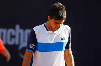 Tomás Barrios tras su eliminación del ATP de Córdoba: "Tenía una muy buena oportunidad y no la aproveché"