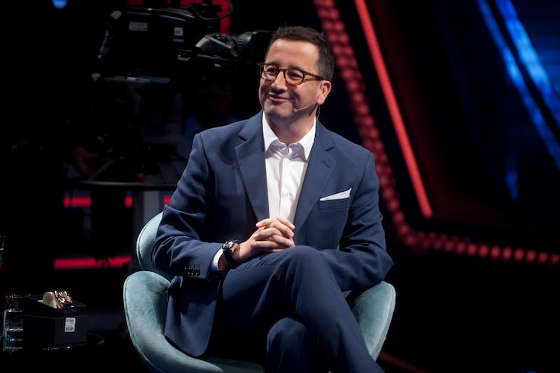 se reencontró con su exesposa en el matinal de TVN.