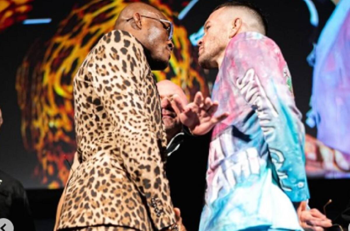 UFC: Kamaru Usman y Colby Covington llegaron a los golpes en ardiente careo