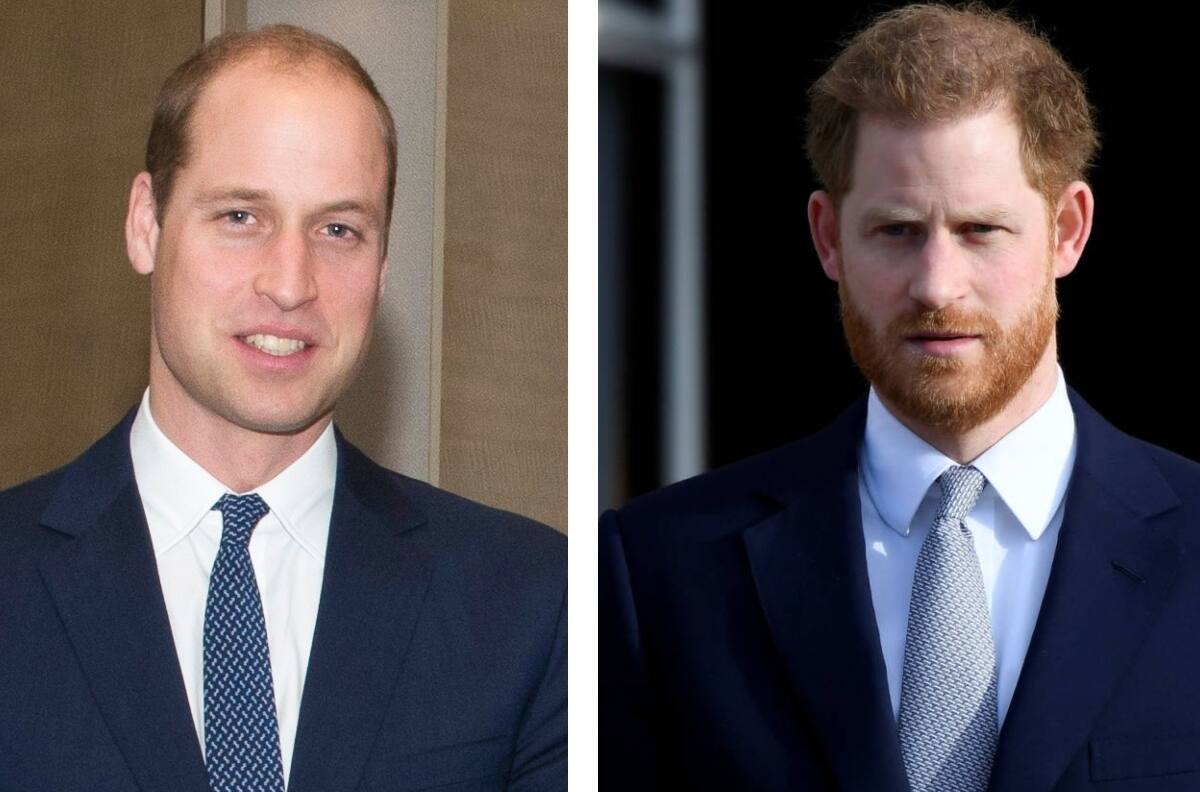 Aseguran que el príncipe Harry y el príncipe William comenzaron a pelear en el funeral del príncipe Felipe