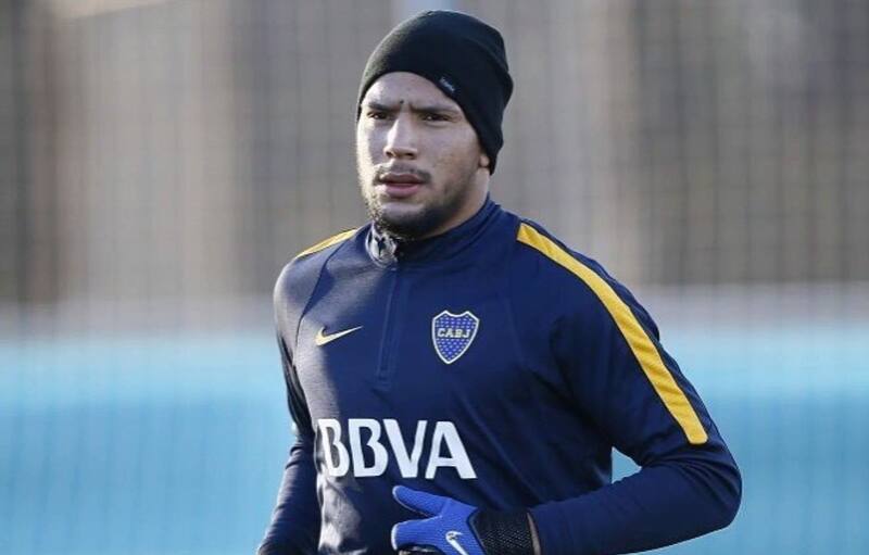 Andrés Chávez se coronó campeón con Boca Juniors.