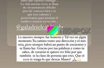 “De corazón te quiero ver feliz”: El cariñoso deseo de Gala Caldirola a Mauricio Isla