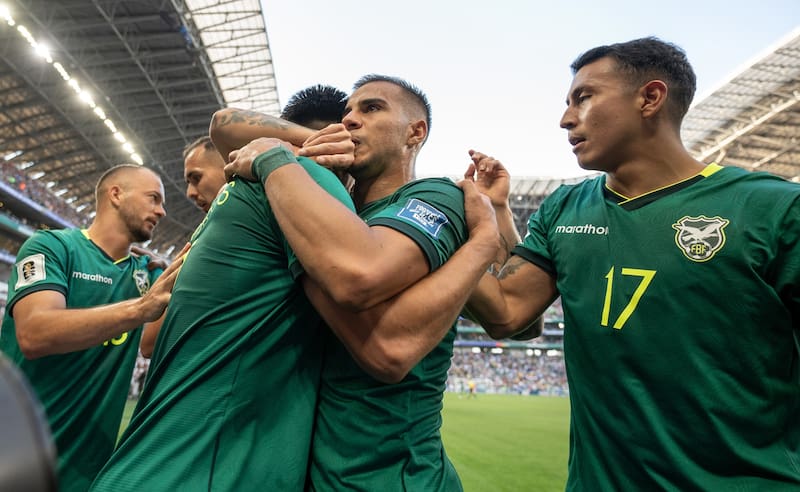 La Verde podría asegurar el paso al segundo Mundial de su historia. Si le gana a Irak a la medianoche de este miércoles, estará en la Copa del Mundo. Foto: Agencia EFE.