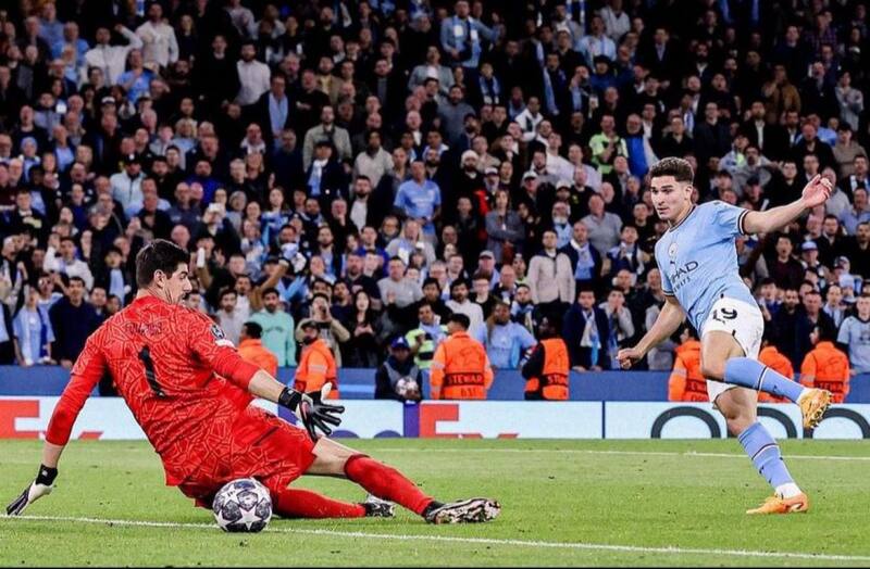 El delantero trasandino se enfrentó a Real Madrid en Champions League