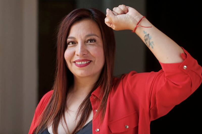 La profesora de 43 años fue una de las mayorías por la RM representando la lista Unidad para Chile. Foto: ATON.