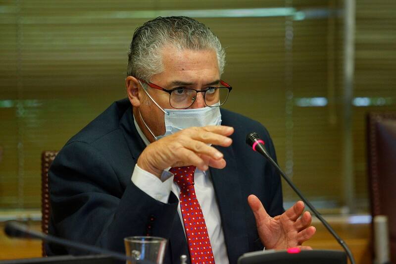 Valparaiso, 13 de mayo 2020
El senador Jorge Pizarro participa de la Comision de Hacienda del Senado.
Raul Zamora/Aton Chile