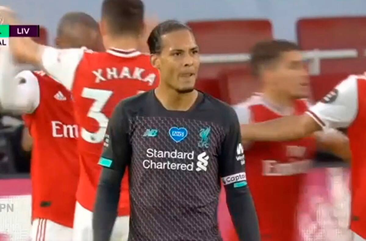 Se equivocó Virgil: El grosero error que le permitió empatar al Arsenal