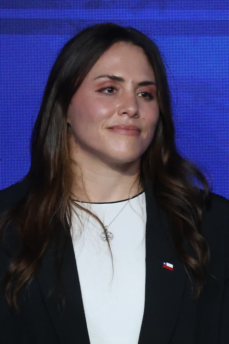 El día en que fue anunciada oficialmente como ministra del Deporte del gobierno de José Antonio Kast.