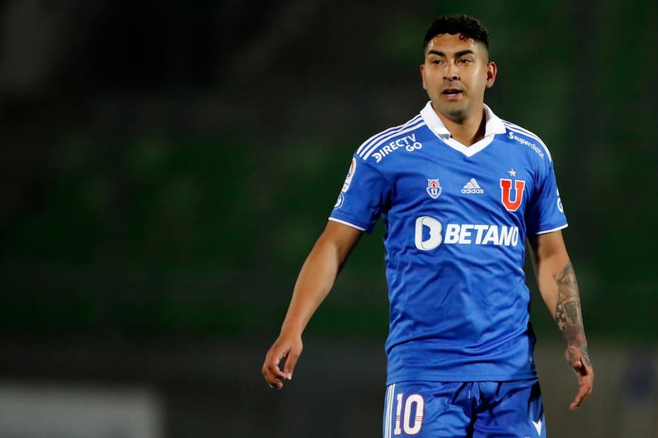 Jeisson Vargas fue el jugador cedido por Universidad de Chile que más minutos sumó en la primera parte de 2023. Foto: Aton