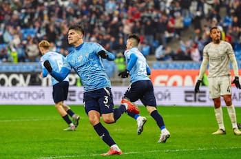 Thomas Galdames fue elegido el mejor jugador del mes en el Krylia Sovetov