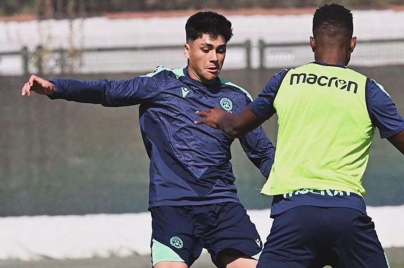 Damián Pizarro tiene un mes y medio para ganarse un espacio en el Udinese.