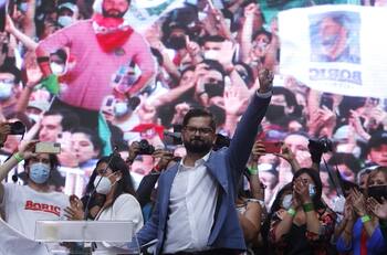 Gabriel Boric en su cierre de campaña: "Que el domingo la esperanza le gane al miedo"
