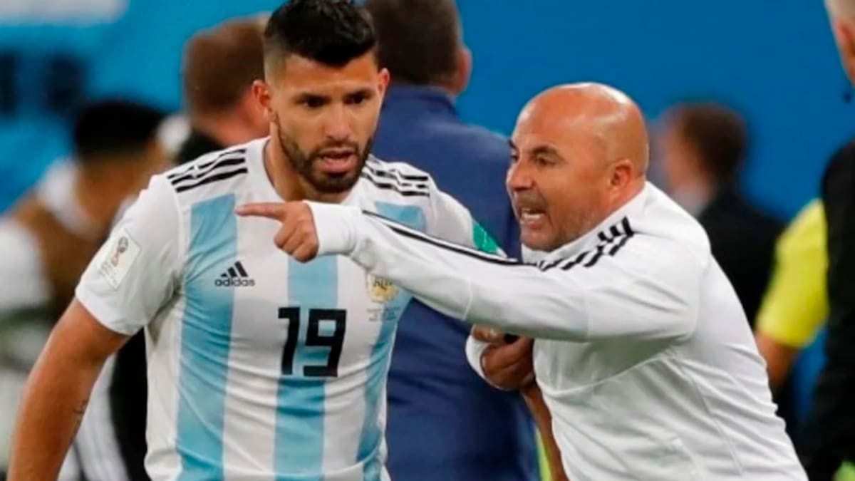 Se fue con todo: Sergio 'Kun' Agüero le pidió el doping a Jorge Sampaoli