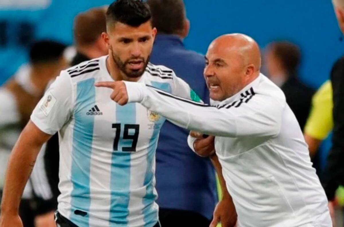 Se fue con todo: Sergio 'Kun' Agüero le pidió el doping a Jorge Sampaoli