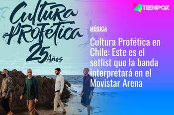Cultura Profética en Chile: Este es el setlist que la banda interpretará en el Movistar Arena