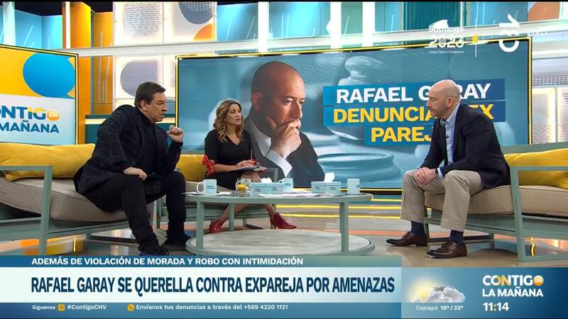 Rafael Garay fue entrevistado en "Contigo en la mañana"