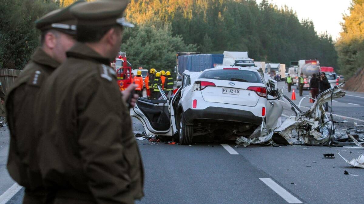 Accidentes de tránsito en Ovalle dejaron 2 personas fallecidas y 19 lesionados en Ruta 5 Norte