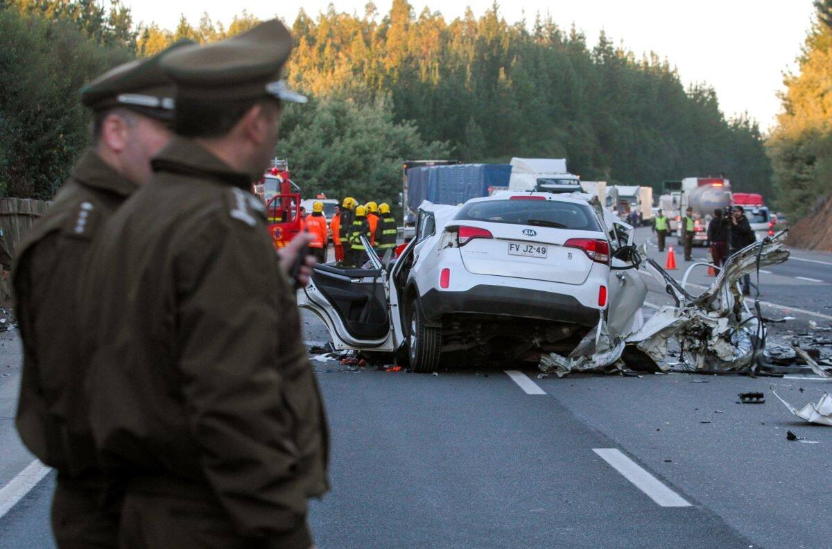 Accidentes de tránsito en Ovalle dejaron 2 personas fallecidas y 19 lesionados en Ruta 5 Norte