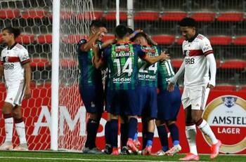 Video: Los dos goles de Unión La Calera en el empate ante Flamengo por la Copa