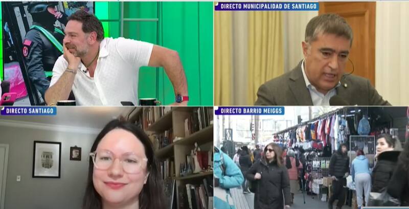 El debate que se dio en pleno matinal de Mega.