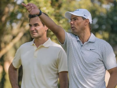 Roger Federer y Rafael Nadal volvieron a juntarse y propusieron un desafío: ¿alguien se atreve?