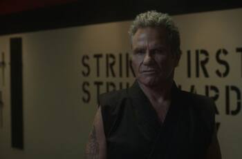 El guiño a una de las secuelas de "Karate Kid" que mostró el final de temporada de Cobra Kai