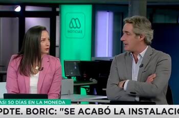 "Hasta Karina Oliva estaba": José Luis Repenning protagonizó incómodo fail tras ser corregido por Andrea Arístegui en "Meganoticias"