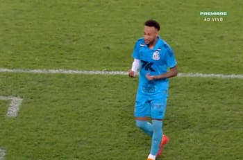VIDEO | Neymar hizo pataleta en la derrota ante Flamengo: Santos casi lo empata tras su salida