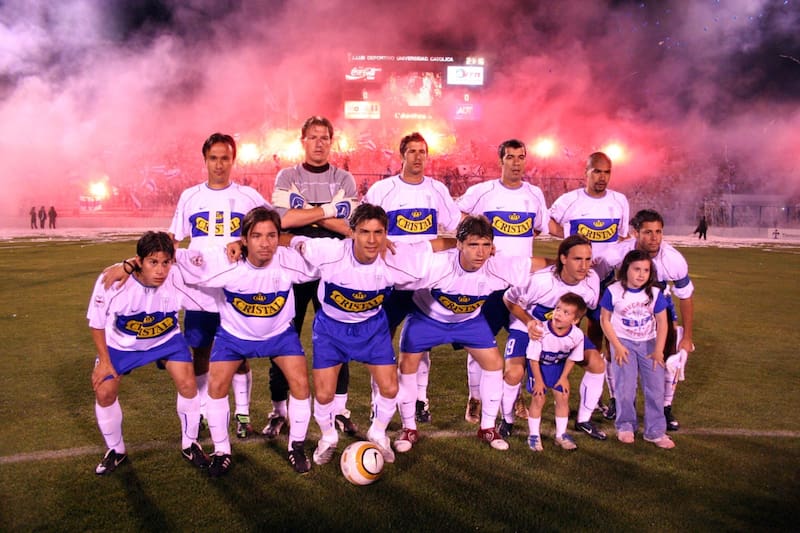 El club en su eliminación ante Boca Juniors. Foto: Agencia Aton.