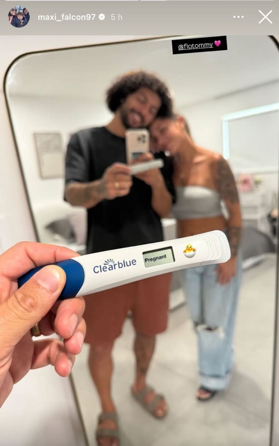 Peluca será padre por segunda vez