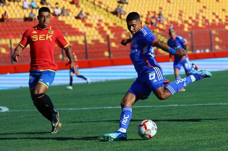 salió lesionado del partido de la U ante Unión Española.
