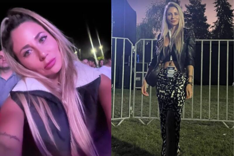 La periodista estuvo apoyando a Mauricio Pinilla como animador en el Festival de Longaví.