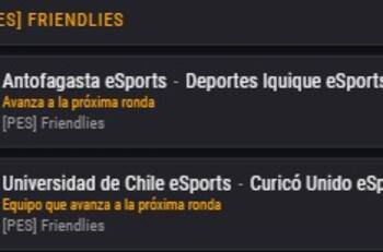 Torneo PES 2020 de futbolistas chilenos define los dos últimos cupos a cuartos de final