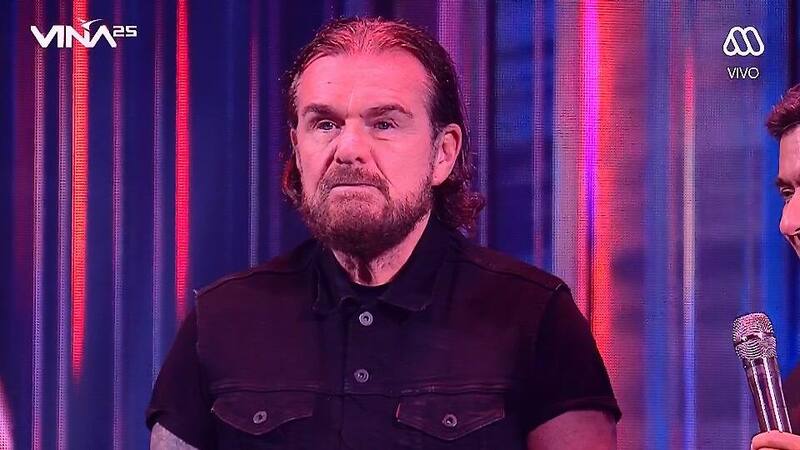 subió solo para recibir la Gaviota de Plata, pero no obtuvo la de oro.