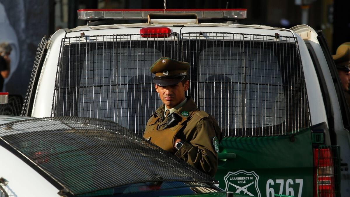 En persecución y balacera terminó violento portonazo en Ñuñoa