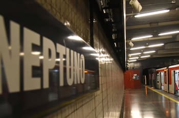 FOTOS | Así serán las puertas de andén en estación Neptuno: Metro de Santiago publica primeras imágenes