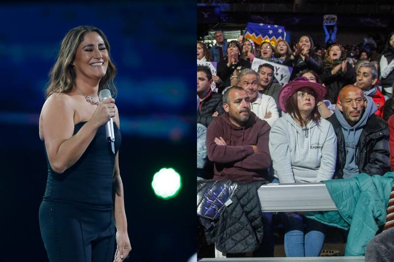 Presentación de Belén Mora en el Festival de Viña 2023/ Aton