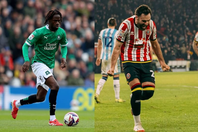 Ben Brereton visita a Plymouth Argyle, por la fecha 42.