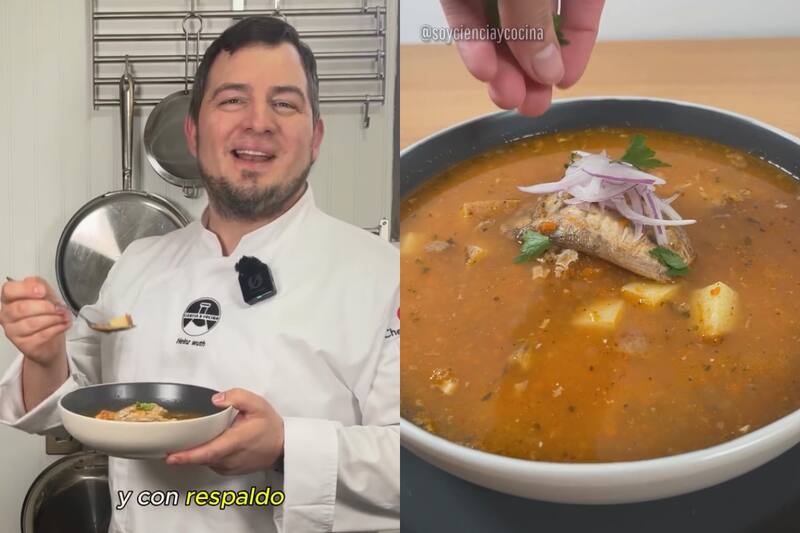 El cocino Heinz Wuth de Ciencia y Cocina reveló porqué las sopas son ideales luego de beber alcohol y sus secretos para esta preparación rápida y rica.