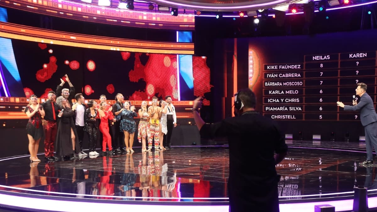 Se definió en fallo dividido: Las tres parejas de famosos que quedaron en zona de eliminación en “Aquí se baila”